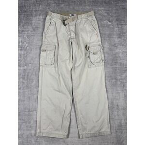 Old Navy‎ Pants Mens 31x30 Khaki Cargo Utility Baggy Vintage Y2K Skater Grunge